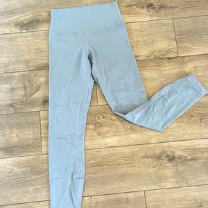 Lululemon chambray 25 inch align pants.